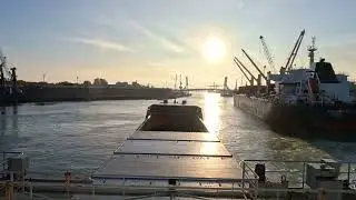 MV. Cederborg | Timelapse | 4K | Shifting port of Leixoes, Portugal