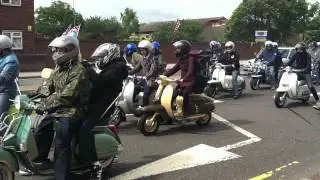 CLEETHORPES SCOOTER RALLY RIDEOUT 2012