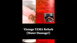 Vintage Tama Water Damage Repair. The Royalstar is an awesome sounding drum.
