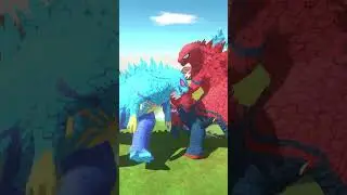 Red Spider-Godzillas Evolve Through 7 Levels! 💥 #Godzilla #ARBS