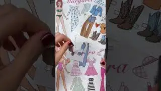 Paper dolls for kids 😻Print&cut. Find them on my Etsy shop through the links in bio. #PaperDolls