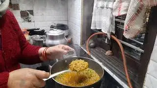सर्दियों में बनाए मेथी दाना मटर की सब्जी और बाजरे की खिचड़ी 🫛🫛🫛 मीरा किचन