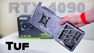 IT'S TOO BIG 😜 | ASUS TUF RTX 4090 OC UNBOXING & Installation Guide - In 4K HDR