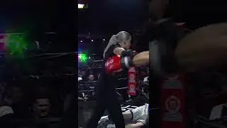 Hockey player fights undefeated boxer and gets a KNOCKOUT