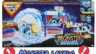 SPIN MASTER MONSTER JAM MEGALODON MONSTER WASH PLAYSET
