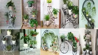 50 TOP DESAIN RAK BUNGA CANTIK COCOK UNTUK TAMAN TERAS MINIMALIS
