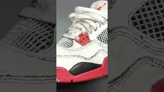 Jordan 4 &ldquo;fire red&rdquo; restoration