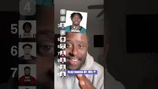 Blind Ranking NFL WRs in 2026 ❌👁️