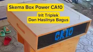 Skema Box Power CA 10 Custom  Mudah Bikinya