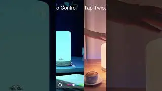 LB3 Smart Lamp, LED Bedside Touch Lamps Compatible with Alexa and Google Home, App Go_sund Control,