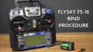 How to bind the FLYSKY FS-I6  [Jet Nautics]