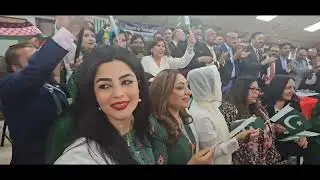 Pakistan People's Party UK organized a day of thanksgiving  Women performed national songs
