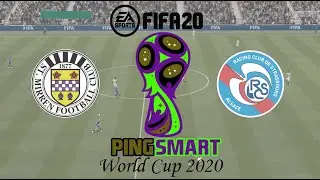 FIFA 20 - PingSmart World Cup - Game 20, Group B - ST MIRREN vs RC STRASBOURG
