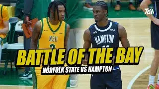 The RIVALRY Continues‼️Norfolk State vs Hampton | Battle of the Bay (HIGHLIGHTS)