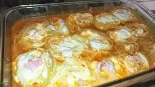 COMO FAZER MACARRÃO NINHO AO FORNO/ MACARRÃO NINHO RECHEADO/MACARRÃO DE FORNO CREMOSO SUPER FÁCIL