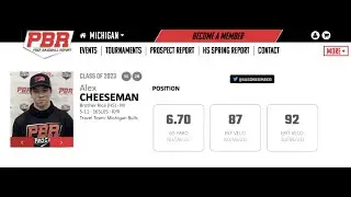 Alex Cheeseman - March 2021 - Prep Baseball Report Highlights
