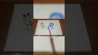 Doremon | Rinki Art & Craft #youtube #doremon #watercolor #painting