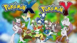 Pokemon X & Y-Starter Evolution,Mega Mewtwo X & Y Trailer!