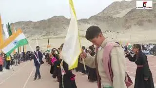 Song and dance by MIMC Students during the celebration of International yoga day #yogaday #Leh