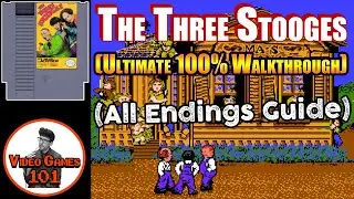 Прохождение The Three Stooges для NES | Руководство по всем концовкам | Видеоигры 101