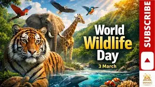 World Wildlife Day 2026 | Why 3 March Matters for Wildlife Conservation | Educational Video