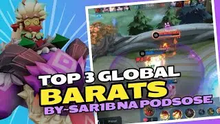 Top 3 Global Barats | Build Super Tanky Barats 2023 | by~Sar1b Na Podsose _ MLBB