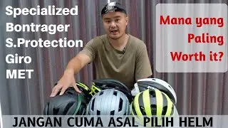 Tips memilih helm sepeda: Safety, Brand, Design, Price, Value! Cycling Helmet apa yang paling oke?