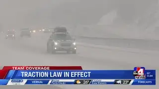 UHP: Snow means traction law may be enforced up Parleys Canyon