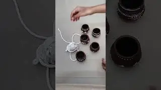 Simple diy #diy #matka decoration #ytshorts
