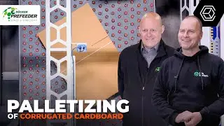 Effiziente Palettierung von gebündelten Wellpappenverpackungen | Success Story mit Dücker Prefeeder