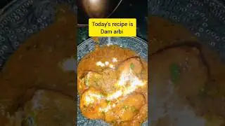 dam arbi recipe 😋 #viral #youtubeshorts #trendingshorts #shortvideo #bollywood #music #cooking #food