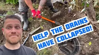 How to replace collapsed drains 