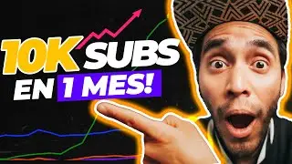 😱C&oacute;mo GANAR 10 MIL Suscriptores en YouTube (2024) ▶7 TRUCOS!!!