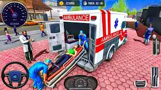 911 Emergency City Van Driver Duty - Ambulance Rescue Simulator 3D : Android Gameplay