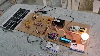 HVS-3196. Hybrid energy Management for Islanded Micro Grid system #solar #battery #arduino#inverter