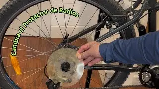 Cómo se Cambia el Protector de Radios de la Bicicleta