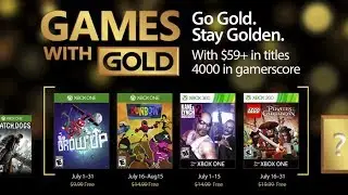 Xbox Games with Gold July 2017
