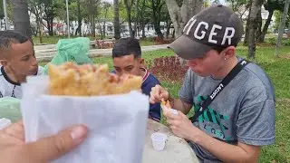 COMEMOS O MELHOR PASTEL DA FEIRA