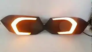 Mitsubishi Montero Sport Fog Lamp Cover DRL LED