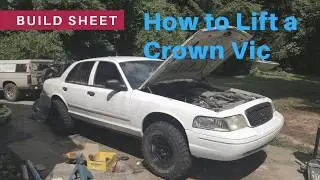 We share how to lift a Crown Vic