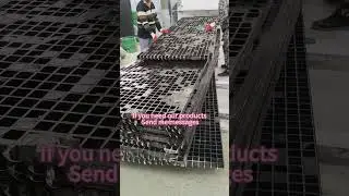 Fiberglass Grating Manufacturing Process . #FRPgratingfactory #fiberglassgrating#gratingmanufacturer
