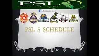 Pakistan Super League (PSL) Matches Schedule 2020