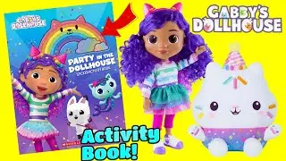 Gabby's Dollhouse Party in the Dollhouse Activity Book