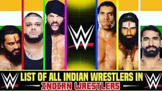 List Of All Indian Wrestlers In WWE 2020 | Indian Wrestlers In WWE | WWE Indian Wrestler 2020