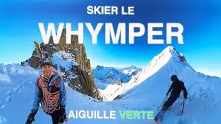 SKI &Agrave; L'AIGUILLE VERTE - COULOIR WHYMPER