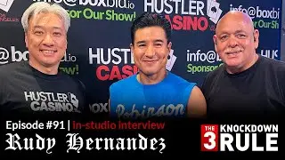 THE 3 KNOCKDOWN RULE 91 |  RUDY HERNANDEZ IN-STUDIO GUEST | CANELO, NAKATANI, INOUE AND MORE!