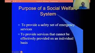social welfare policy Ch.1