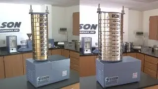 Gilson Tapping 8in and 12in Sieve Shaker (SS-8R, SS-12R)