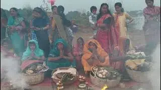#Happy chhath puja#bihar special religious festival🎉🥳#our village
