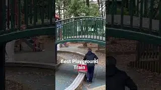 Cornwall Park Playground Has an Awesome Train